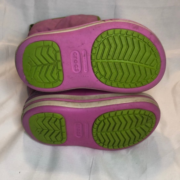 Crocs Kids Light Up Winter Boots Size c8 - Picture 7 of 8